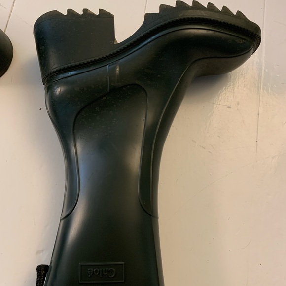 Chloe Betty Boot Green - Picture 4 of 5